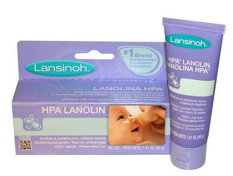 Lansinoh HPA Lanolin 羊毛脂 乳头保护霜 （40g）$5.75，可直邮
