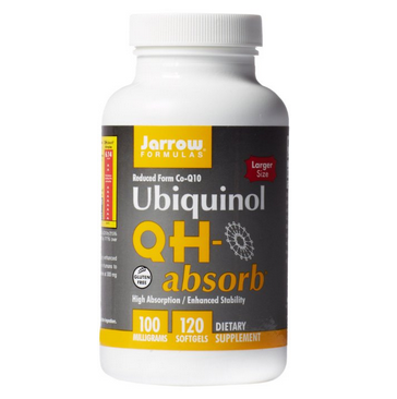 Jarrow杰诺 Q-Absorb 高吸收配方辅酶Q10 100mg*120粒$33.95，约合191元（下单再8.5折，实付$28.88）