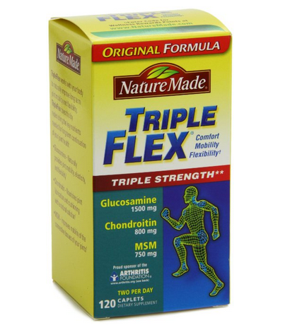 Nature Made Triple Flex 三倍维骨力关节宝120粒$20.02，约合143元（用S&S更低）