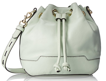 Rebecca Minkoff Mini Fiona Bucket 小号牛皮抽绳水桶包$174.63