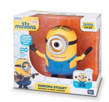 Minions Dancing Stuart 会跳舞的小黄人$18.29+$11.53直邮中国（约￥190）