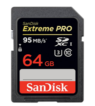 可拍4K，SanDisk Extreme PRO 至尊超极速系列 64GB SDXC高速存储卡$48.17，约合305元（历史低价）