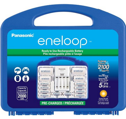 Panasonic 松下 eneloop 爱乐普 K-KJ17MCC82A 第四代标准充电套装$30.69，直邮到手约合224元（价格新低）