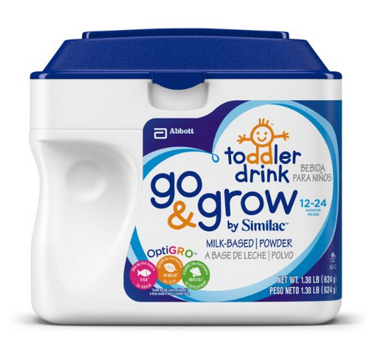 Similac 美国雅培 go & grow 金盾 婴儿配方奶粉 3段（624g*6罐）$97.64（约￥950，需coupon）