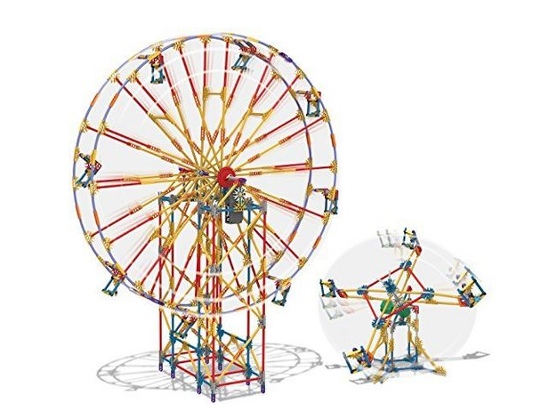 K''Nex 14579 Ferris Wheel 2合1 摩天轮套装$27.46+$11.54直邮（约￥255）