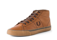 直邮中国！【FRED PERRY Haydon Mid 男士真皮休闲鞋】$50.94到手约380元