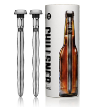 历史新低！【随时随地冰镇啤酒，Corkcicle Chillsner Beer Chiller 啤酒冷冻柱 2支装】$15.34，直邮到手约合118元。