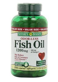 凑单品！【NATURE''S BOUNTY 自然之宝 Odorless Fish Oil 深海鱼油 1200mg 200粒】$10.19