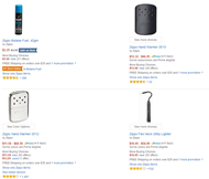 Amazon Zippo 打火机/暖手炉等全场 满$50减$15