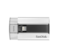 直邮中国！【SanDisk iXpand 64GB 带Lightning接口 双头U盘】$49.99，直邮到手约合332元。