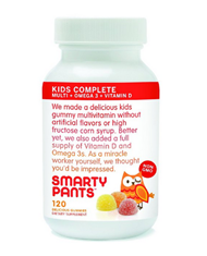 销量冠军【SmartyPants 儿童复合维生素+Omega 3 果味软糖 120颗】$14.11，约合85元。