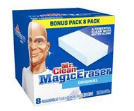 新低价！【Mr. Clean 朗白先生 Magic Eraser 魔力清洁棉 8块】$5.24，约合40元。