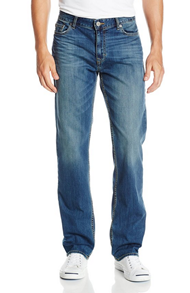 直邮中国！【Calvin Klein Jeans 男士直筒牛仔裤】$34.99，直邮到手约合211元。