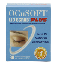凑单品【OCuSOFT Lid Scrub Plus 眼睑清洁湿巾 30片】$13.95+$2.43直邮中国（约￥105）