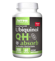 价格新低！【Jarrow杰诺 Q-Absorb 高吸收配方辅酶Q10 200mg*60粒】$28.96，约合189元。