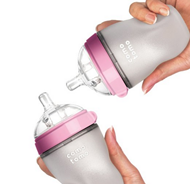 【Comotomo 可么多么 宝宝母乳硅胶奶瓶 绿色 150ml*2只装】$20.39，到手约155元