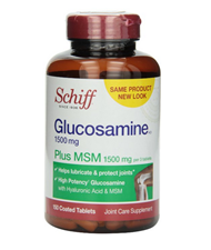 凑单品【Schiff 维骨力 Glucosamine Plus MSM 氨基葡萄糖维骨力 1500mg 150粒】$8.09+$5.37直邮中国（需用码，约￥100）