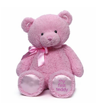 直邮中国！【Gund My First Teddy Bear 18寸 大号粉色泰迪熊】$17.19，直邮到手约合157元。