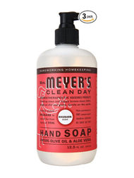凑单品！【Mrs. Meyer''s clean day 天竺葵洗手液 370ml*3瓶】$8.28，可直邮。