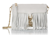 新低价！【Rebecca Minkoff Fringe Mini 流苏单肩包】$113.08，直邮到手约合622元。