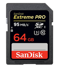 新低价！【SanDisk Extreme PRO 至尊超极速系列 64GB SDXC高速存储卡】$34.95，直邮到手约合233元。