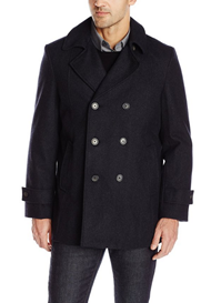 金盒特价！【Tommy Hilfiger 男士羊毛双排扣外套】$84.95，转运到手700元。