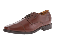 新低价！【Clarks Tilden Cap Oxford 真皮男鞋】$38.28+$10.49直邮中国（需用码，约￥315）