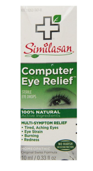 直邮中国！【Similasan Eye Drops 电脑用眼型滴眼露10ml】$7.05，直邮到手约合48元。