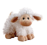凑单品【Webkinz Lamb 小绵羊毛绒玩具】$4.99