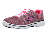 新低价！【SKECHERS 斯凯奇 Go Walk 3 女款休闲健步鞋】$29.44+$7.04直邮中国（需用码，约￥240）