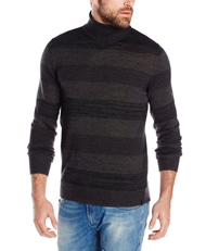新低价！【Calvin Klein 男士美利奴羊毛混纺高领毛衣 】$44.99，转运到手328元。