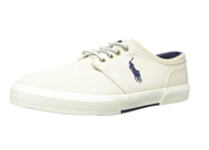 限 9.5码（43码） 【Polo Ralph Lauren 保罗·拉夫·劳伦 Faxon Calvary男款帆布板鞋】$17.7，直邮到手约164.5元。