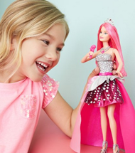 直邮新低！【Barbie摇滚皇室变装芭比娃娃】$12.46，到手126元。  