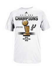 凑单品【adidas 阿迪达斯 NBA 马刺2014冠军纪念T恤】$4.08起