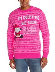 新低价！【Alex Stevens We Wear Pink 男士圣诞毛衣】$29.99 ，转运到手约￥258。