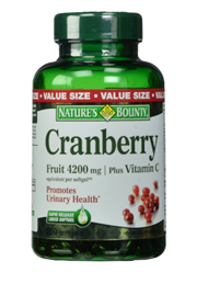 新低价！【Nature''s Bounty自然之宝 蔓越莓萃取补充剂 250粒】$10.44，约合66元。