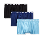 新低价！【HUGO BOSS 男士平角内裤 3条装】$23.2，约合121元。