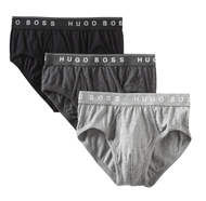 新低价！【BOSS Hugo Boss 男式纯棉三角裤，三条装】$19.95，约合111元。