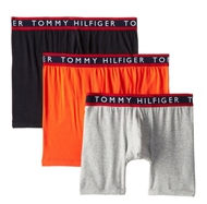 新低价！【Tommy Hilfiger 男士 Stretch Boxer Brief 平角内裤3条装】$19.99，直邮到手约合149元。