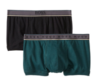 白菜价！【波士BOSS HUGO BOSS男式2件四角内裤】$11.95 ，转运到手约￥130。