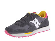 新低！【saucony Originals DXN Trainer 女款复古跑鞋】$26.32，转运到手约250元。  