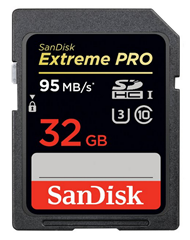新低！【SanDisk 闪迪 Extreme PRO UHS-1 SDHC 存储卡，32 GB】$24.95，直邮到手约182元。