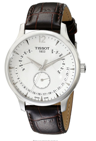 新低！【天梭Tissot T0636371603700男式银色表盘不锈钢手表】$297.65，转运到手约￥1985