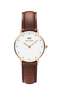 新低！【Daniel Wellington 0900DW 丹尼尔惠灵顿施华洛世奇水晶女表】$64.99 ，直邮约533元。