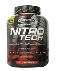 金盒特价！【Muscletech肌肉科技 正氮增肌蛋白粉 1.8kg】$39.99，约合388元。