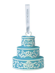 4.3折【英国Wedgwood Our First 2015 Christmas 蓝色圣诞装饰挂件】$21.98 + $3.77直邮（到手约￥171）