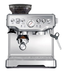 【Breville BES870XL半自动咖啡机（带磨豆器）】$479.99需转运（到手约￥3885）