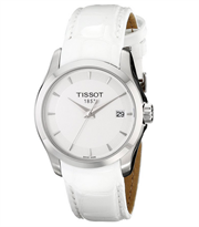 【TISSOT 天梭 Swiss Quartz White Watch 女士石英腕表 T0352101601100】$199.99 + $45.07 直邮（到手约￥1600）