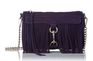 直邮中国！【Rebecca Minkoff Fringe Mini Mac Cross-Body Bag】$88.87，直邮约673元。