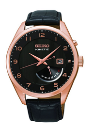 新低！【精工Seiko男式SRN054指针显示日本石英黑色手表】$167.57，转运到手约￥1140。